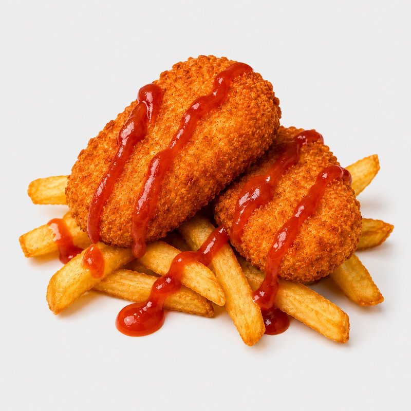 Chicken nuggets & fries